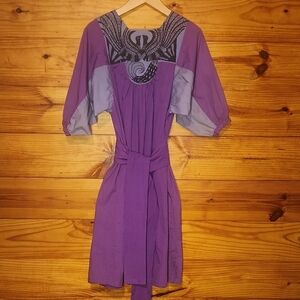 Vintage Rare Vercellino Designs Colorblock Artwear Dress M